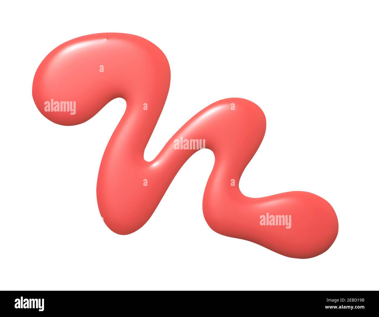 Nagellack Sweep, squiggle, Formel Stockfoto Nagellack Sweep, squiggle, Formel Stockfoto