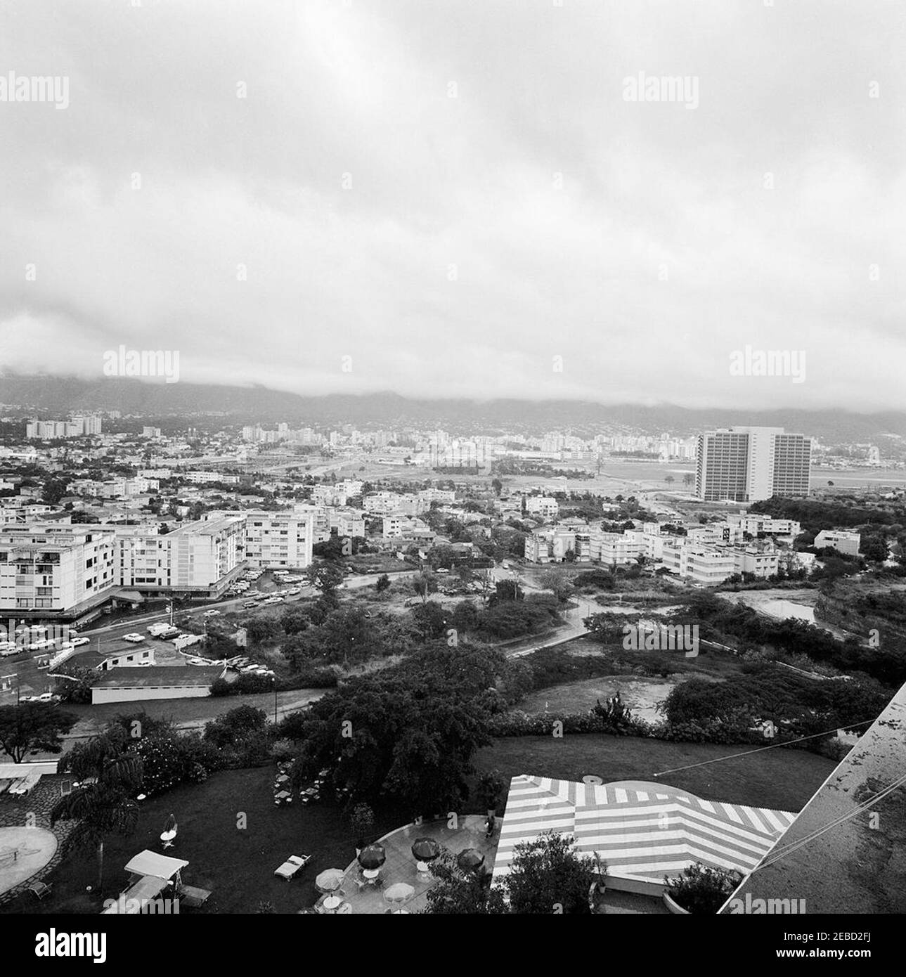 Luftbild von caracas Schwarzweiß-Stockfotos und -bilder - Alamy
