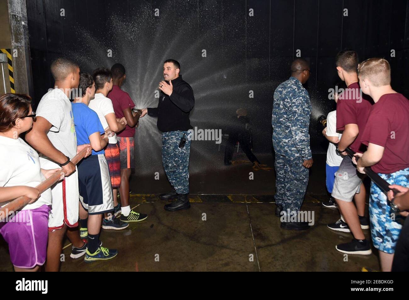 NJROTC Leadership Academy auf der Naval Station Great Lakes 150617 Stockfoto