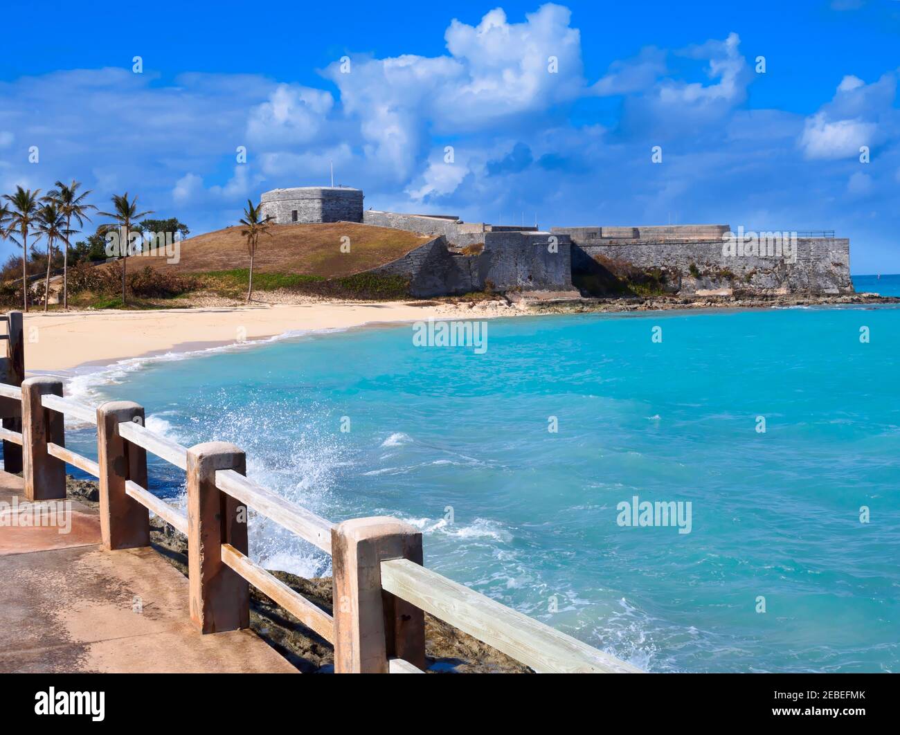 Fort St. Catherine, St George's, Bermuda Stockfoto