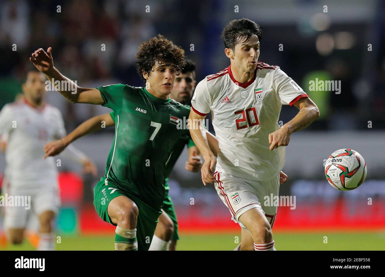 Fußball - AFC Asian Cup - Iran gegen Irak - Gruppe D - Al-Maktoum Stadium,  Dubai, Vereinigte Arabische Emirate -
