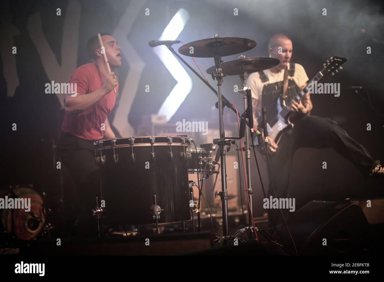 Slaves on the Dome Stage im Rahmen des Great Escape Festivals 2015 in Brighton, England Stockfoto