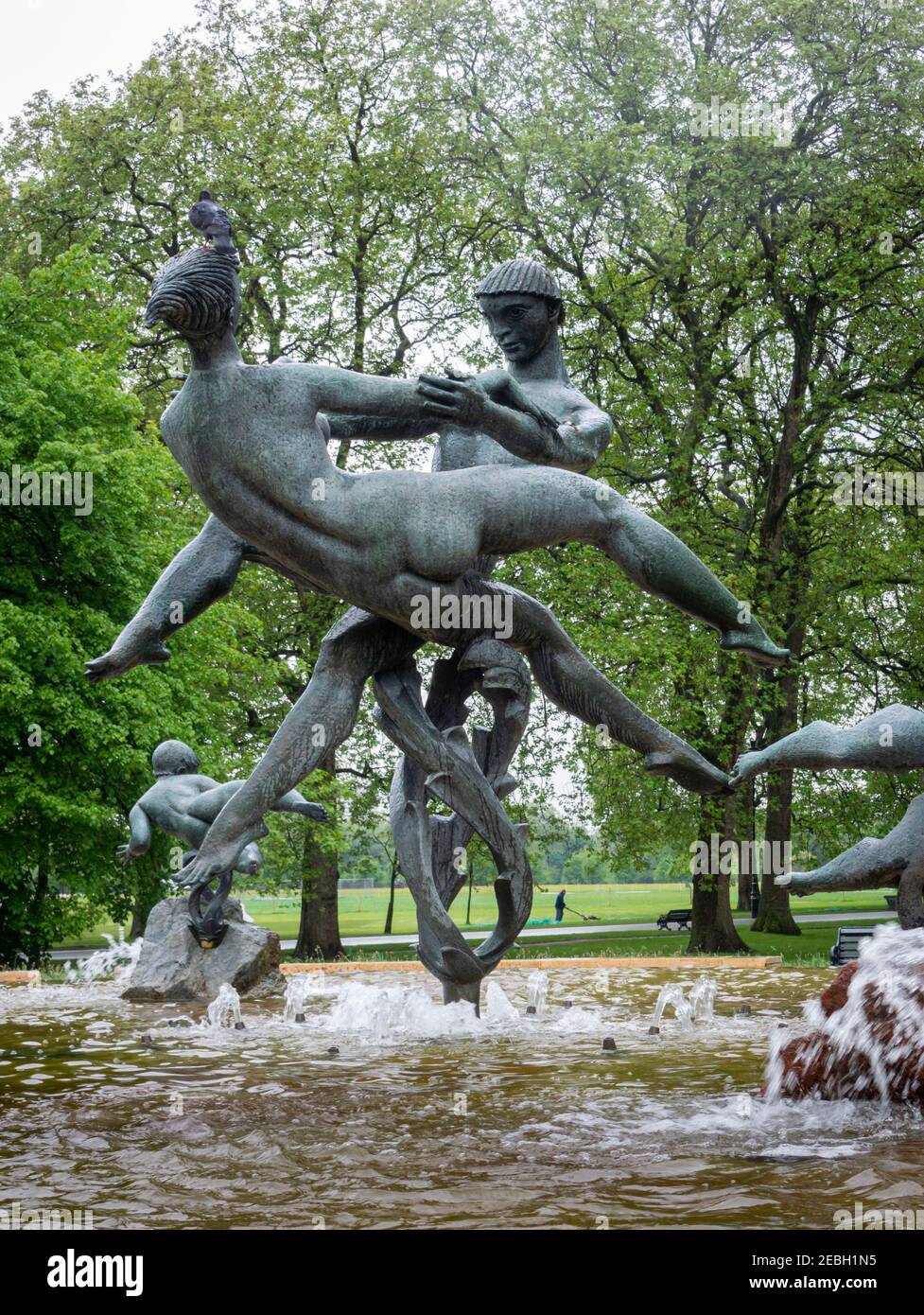 Joy of Life Wasserbrunnen im Hyde Park, London, Großbritannien Stockfoto