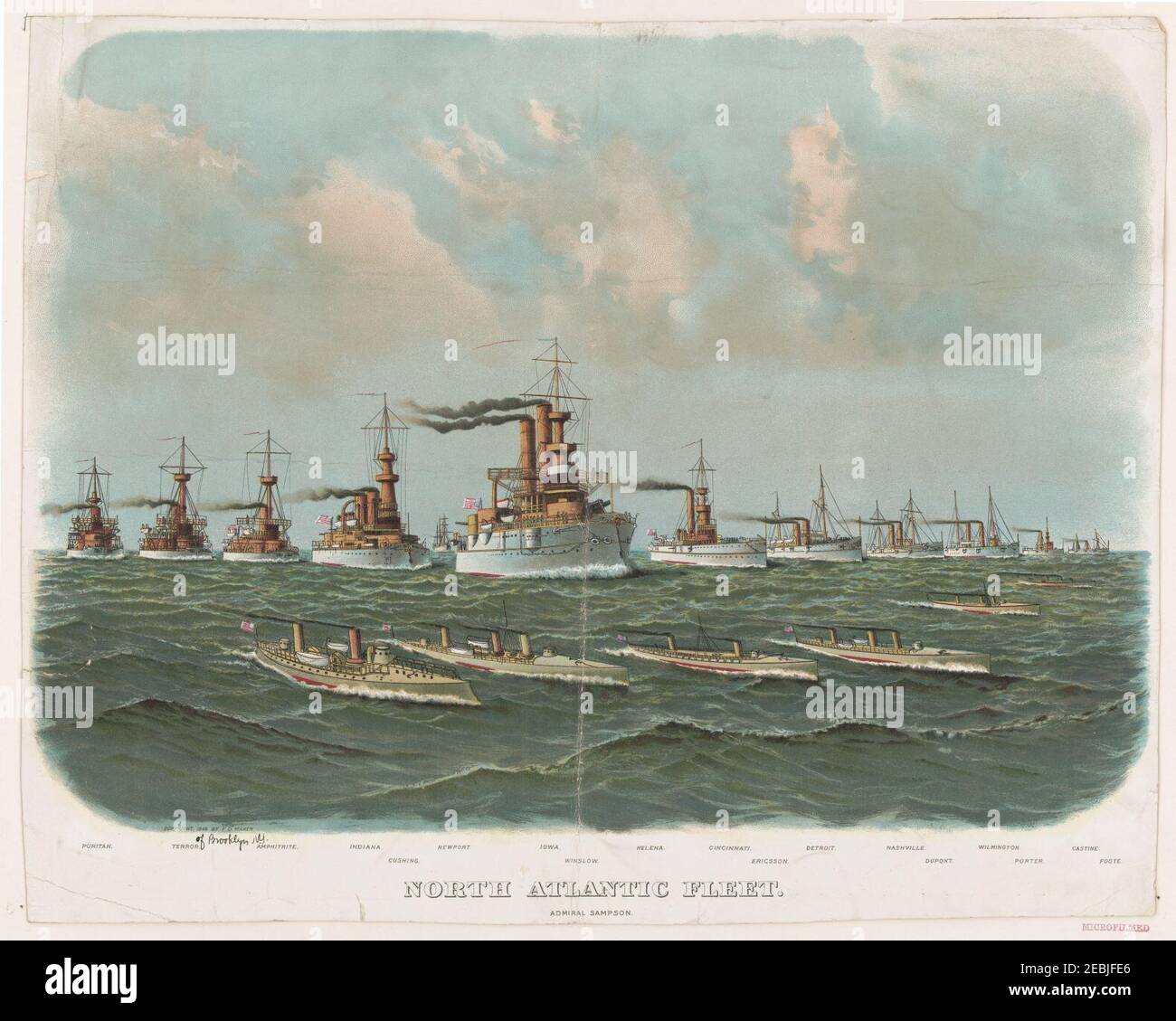 North Atlantic Fleet Stockfoto