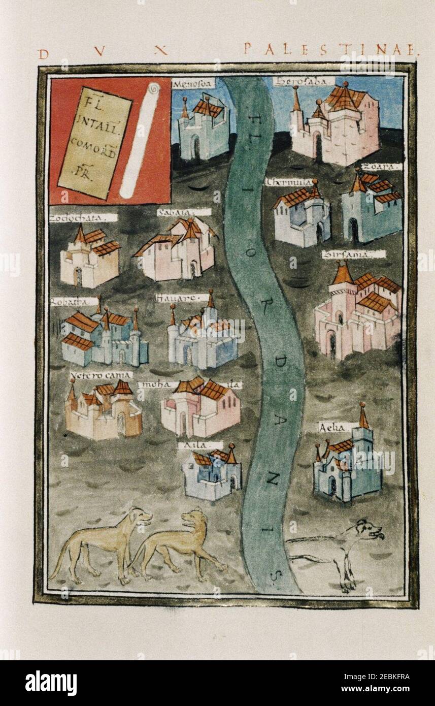 Notitia Dignitatum - Dux Palestinae. Stockfoto