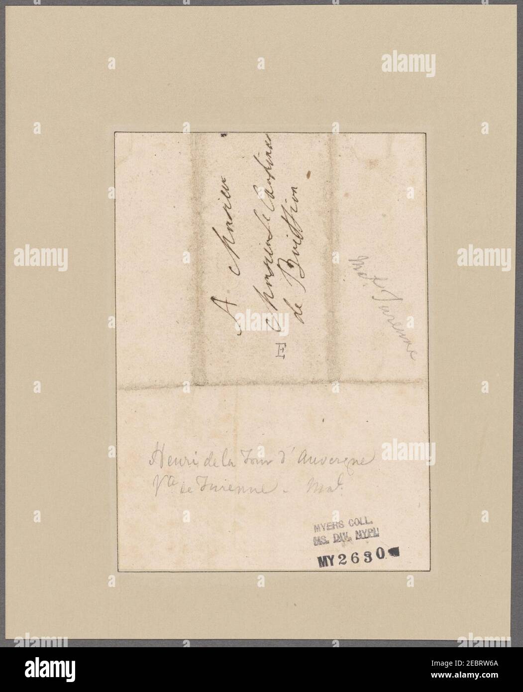 Turenne, Henri de la Tour d'Auvergne, vicomte de Stockfoto