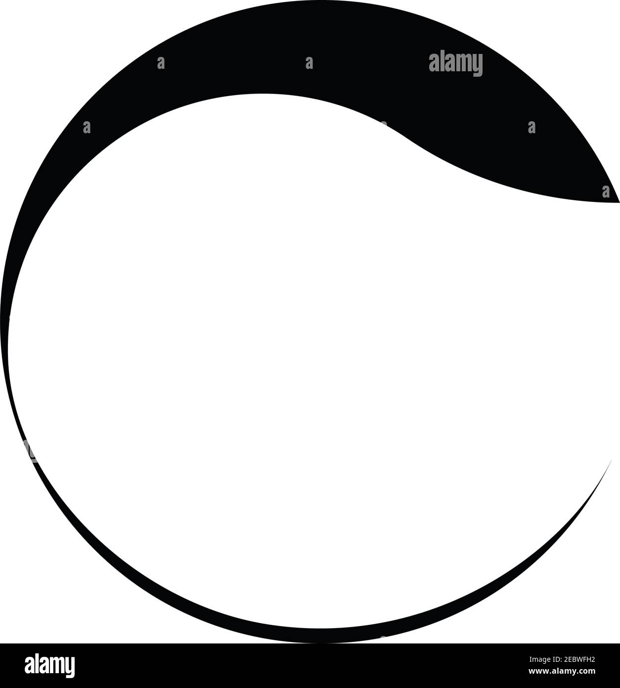Design der Vektorsymbole für das C-Logo Stock Vektor