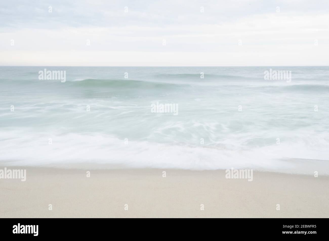 Strand und Meer Stockfoto