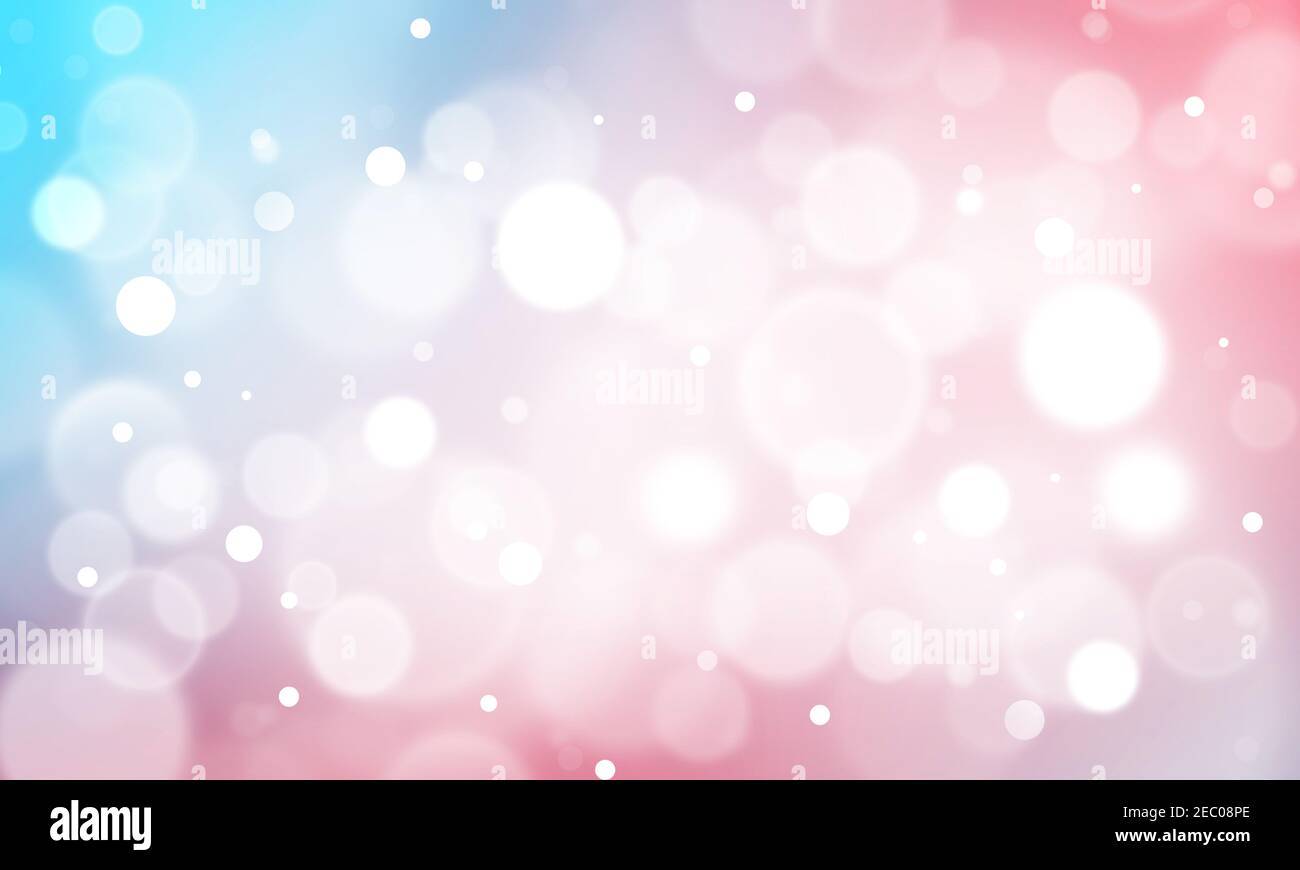 Heller Hintergrund mit sanftem Bokeh-Licht. Abstrakte und leuchtende Bokeh Hintergrund Tapete Stockfoto