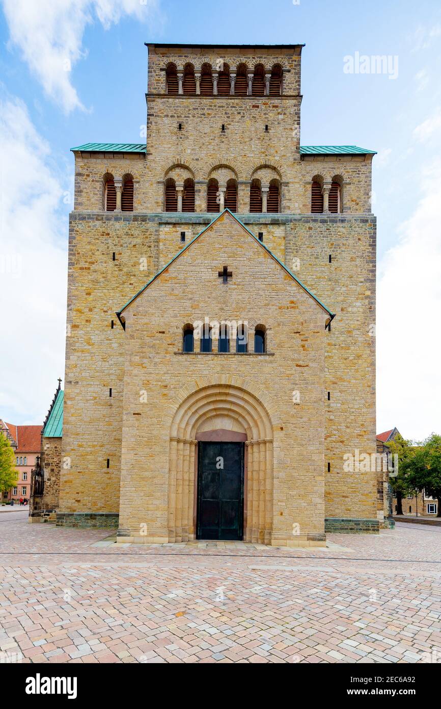 Kathedrale der Himmelfahrt Mariens in Hildesheim, Deutschland. Stockfoto