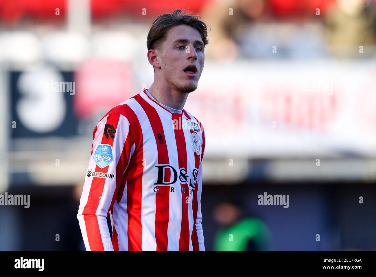 13-02-2021: Voetbal: Sparta Rotterdam gegen Fortuna Sittard: Rotterdam ROTTERDAM, NIEDERLANDE - FEBRUAR 13: Wouter Burger von Sparta Rotterdam während der Stockfoto