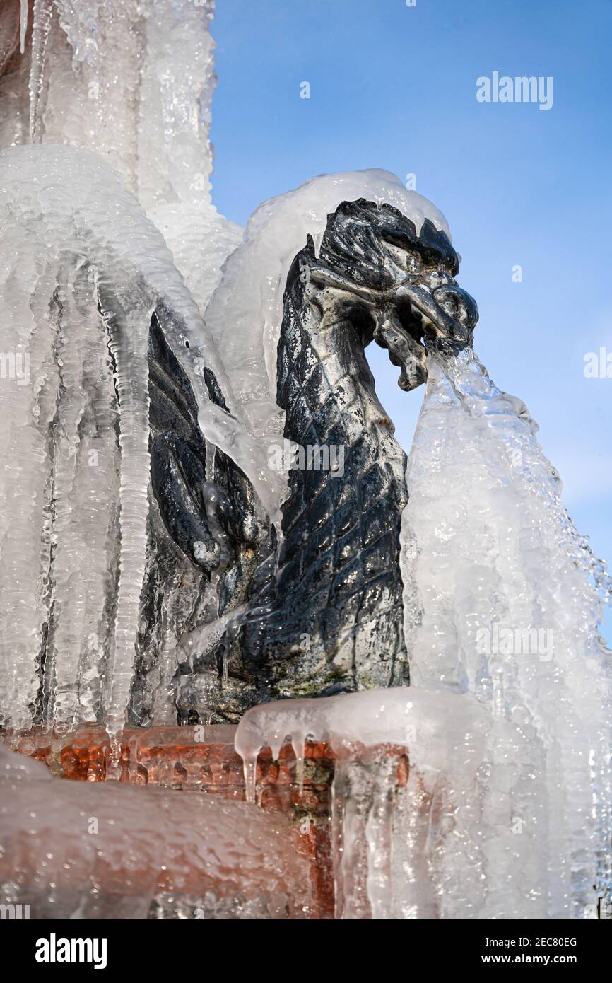 Drachenbrunnen Skulptur Drachen Stockfotos und bilder Kaufen Alamy