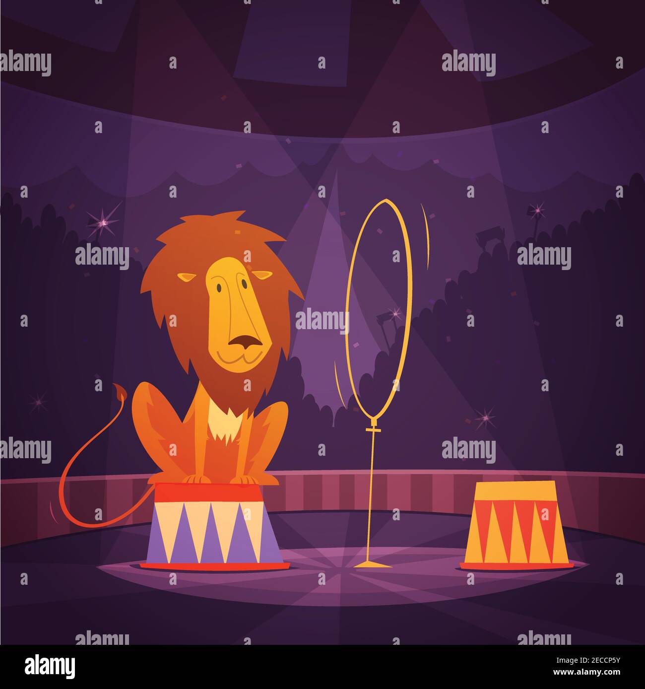 Lion circus cartoon -Fotos und -Bildmaterial in hoher Auflösung - Seite ...