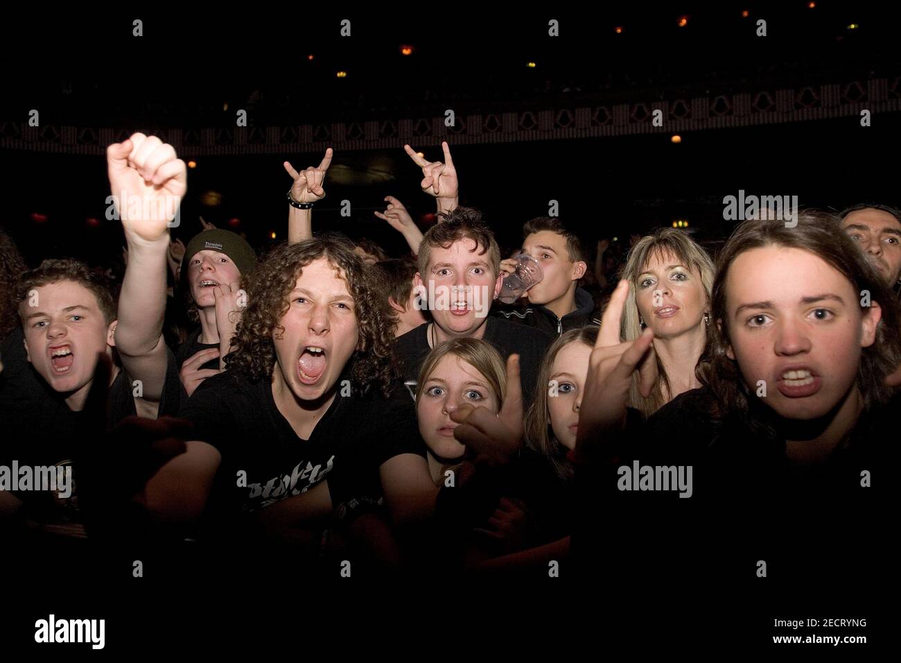 Motor Head Lüfter bei Hammersmith Eventim Apollo Stockfoto