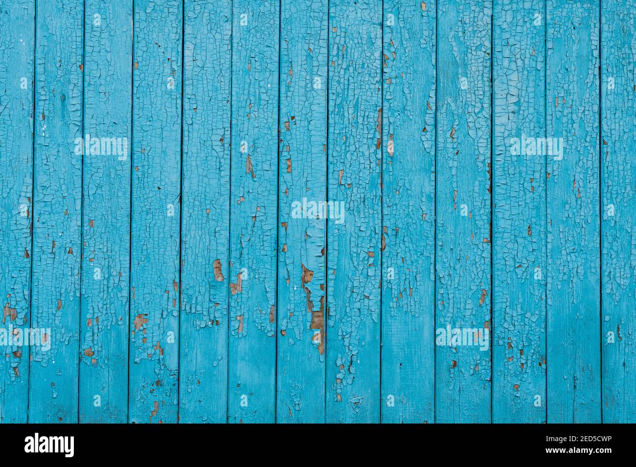 Mit blauer Farbe lackierte Texturplatten Stockfoto