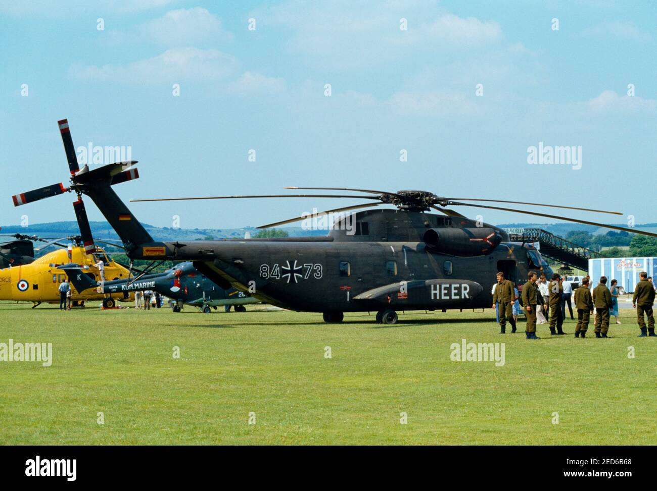 Sikorsky Hubschrauber Stockfoto