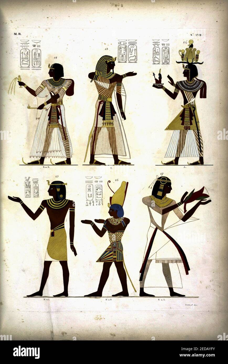 Abb. 12. Ramses VII. Abb. 13. Ramses IX (Ramses IV). Fig,14. Ramses X