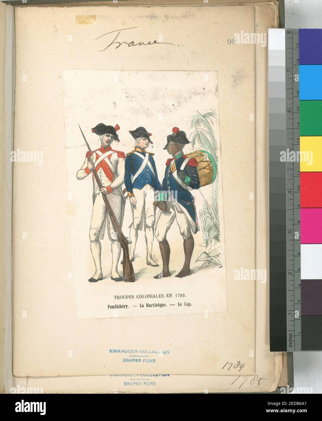 Frankreich, 1786-1789 Stockfoto