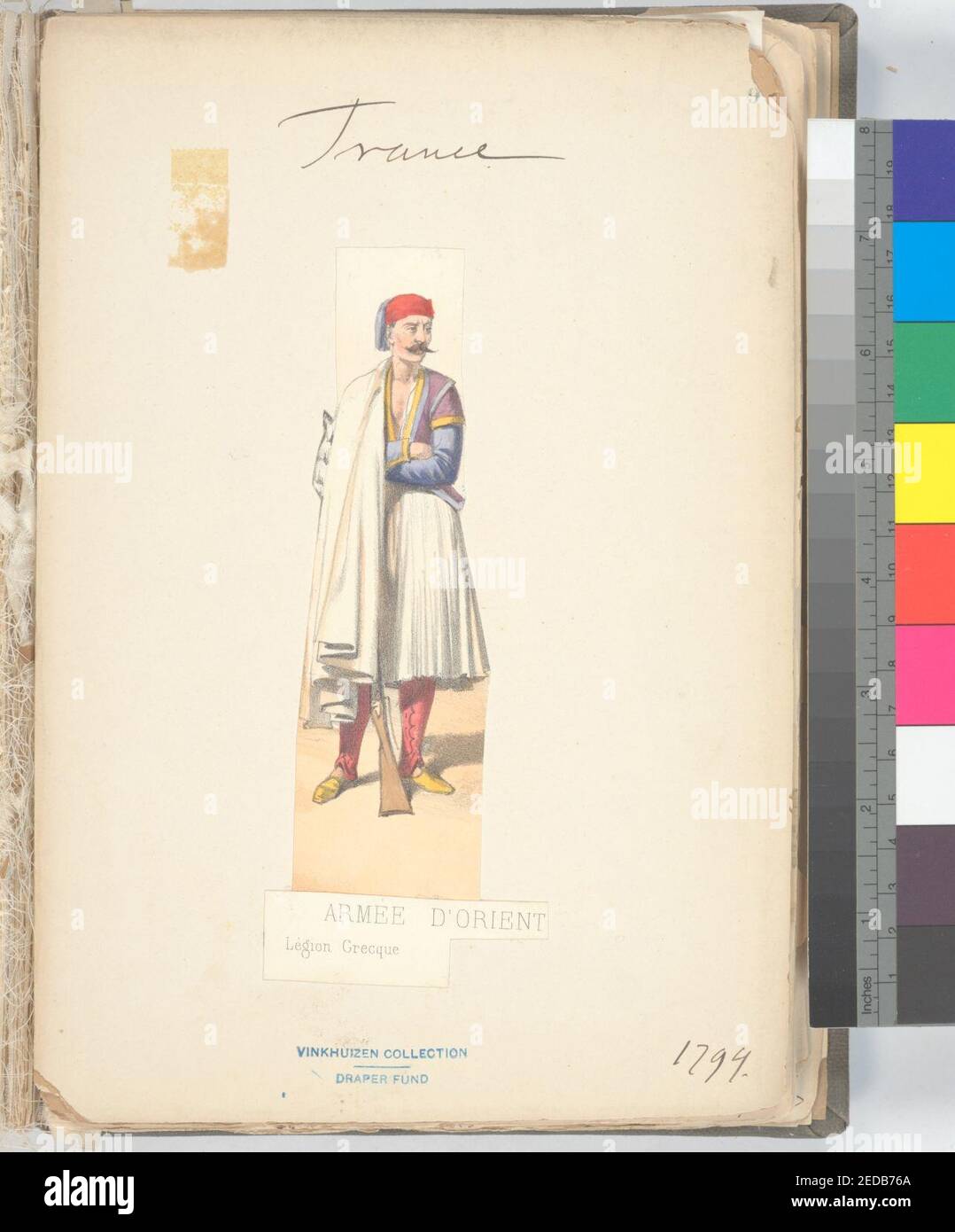 Frankreich, 1799-1801. Kampagne in Ägypten Stockfoto