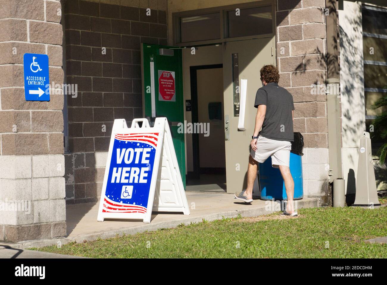 Wahlwahlzeichen November 2020, USA. Stockfoto