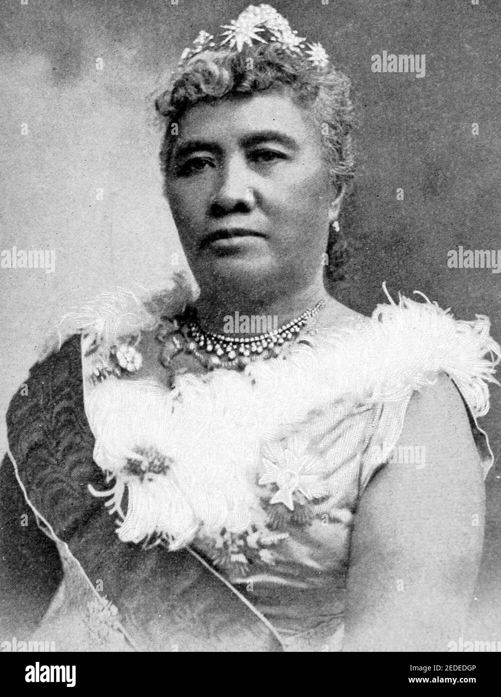 Königin Liliuokalani in Washington DC, 1898 Stockfoto