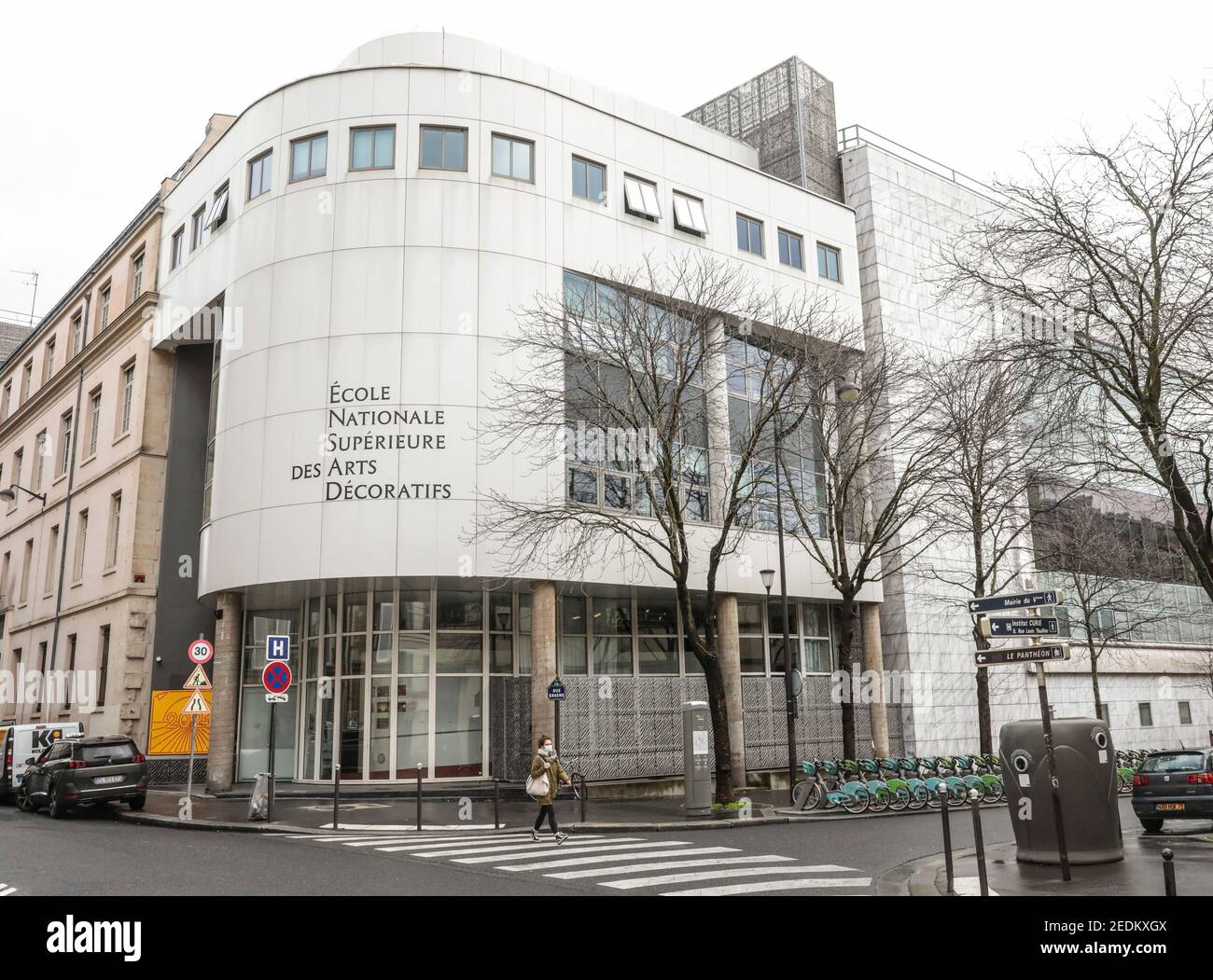 ECOLE NATIONALE SUPERIEURE DES ARTS DECORATIFS A PARIS Stockfoto