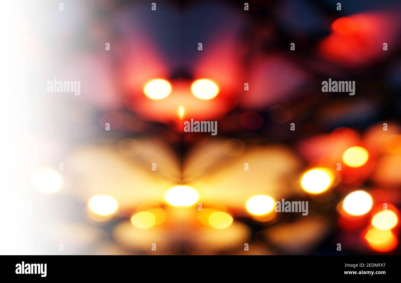 Bokeh, abstrakt, Hintergrund, hell, für Design Stockfoto