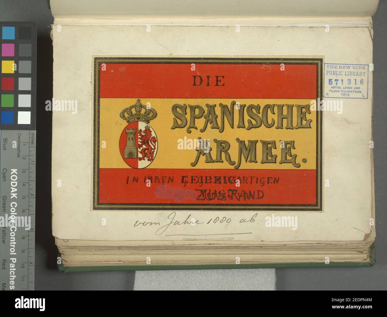 Spanien, 1880-1883 Stockfoto