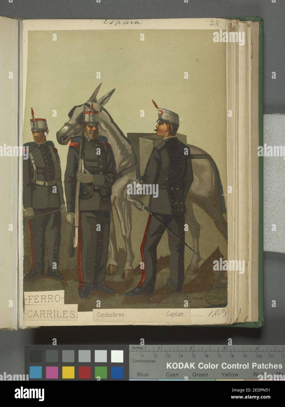 Spanien, 1880-1883 Stockfoto