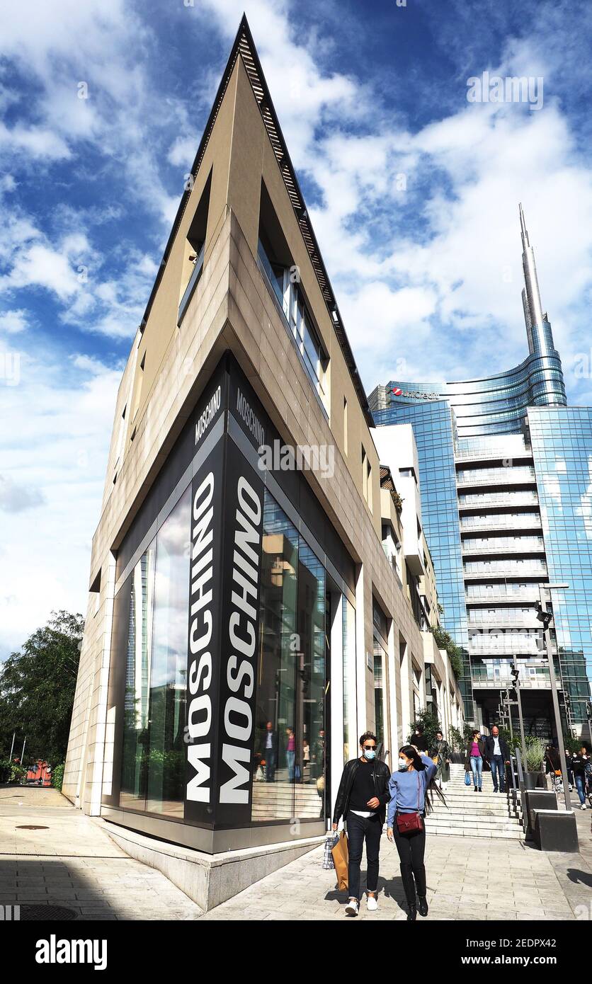 Europa, Italien, Lombardei, Mailand, Porta Nuova Stockfoto