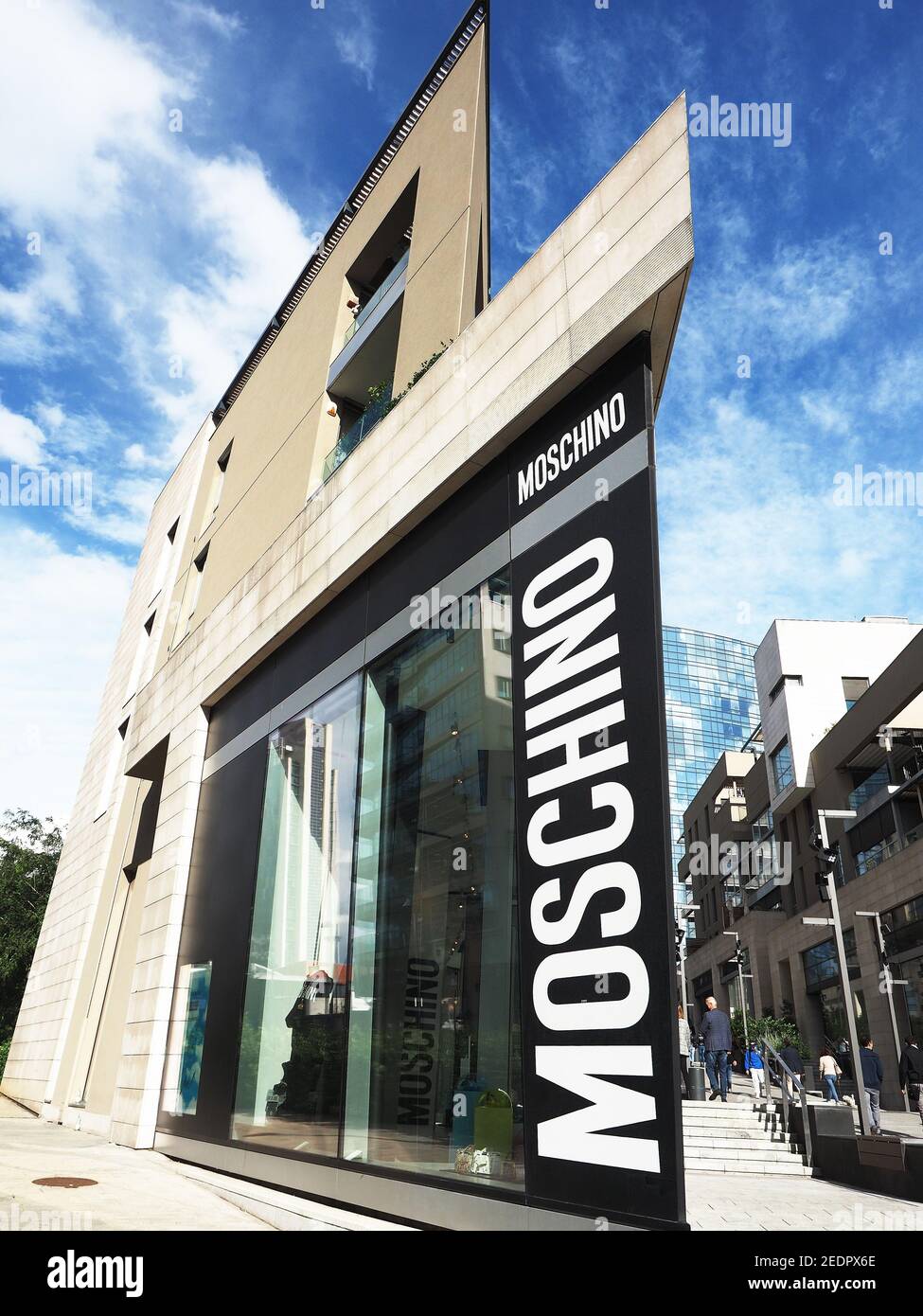 Europa, Italien, Lombardei, Mailand, Porta Nuova Stockfoto