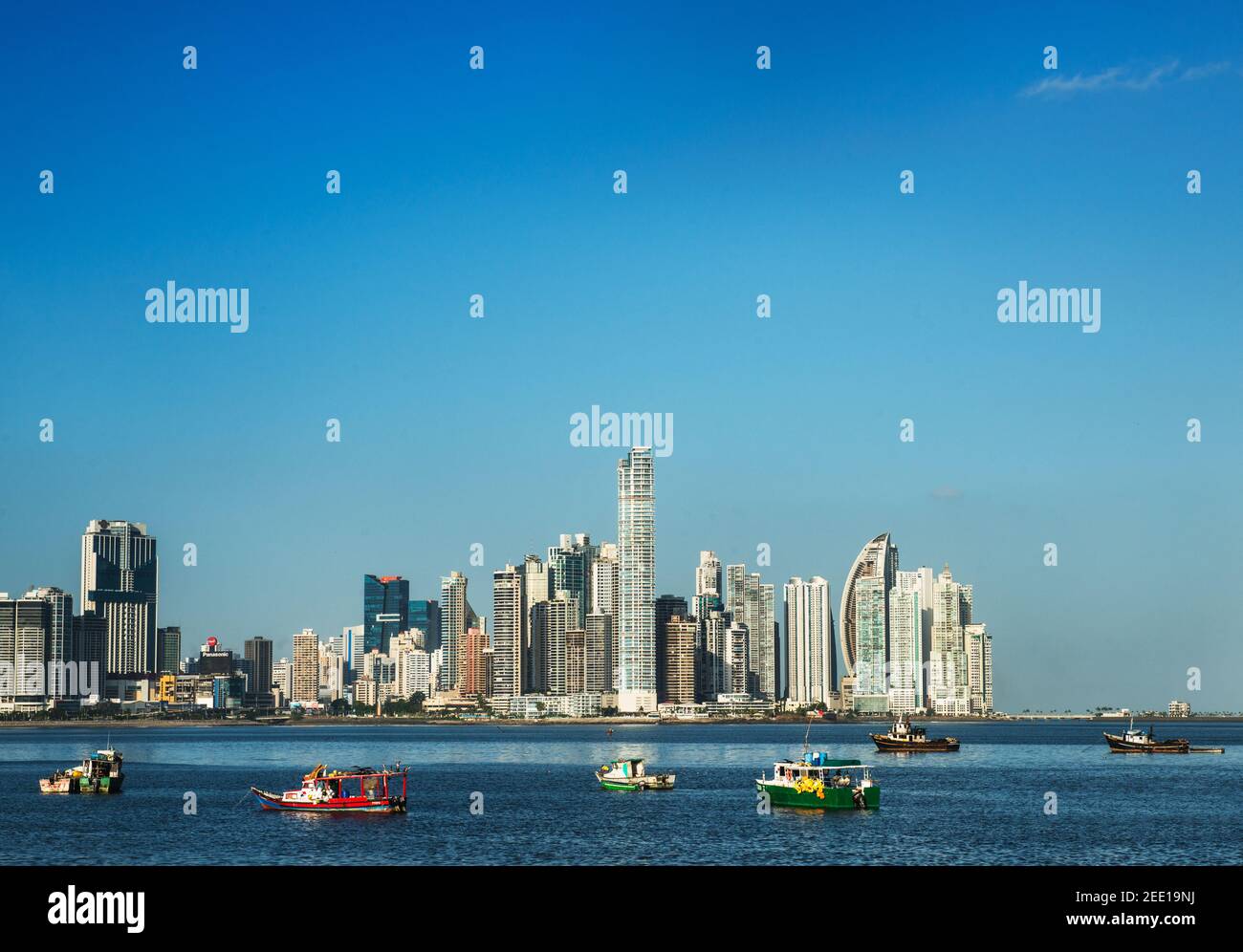 Panama City Küstenlandschaft, Panama, Mittelamerika Stockfoto