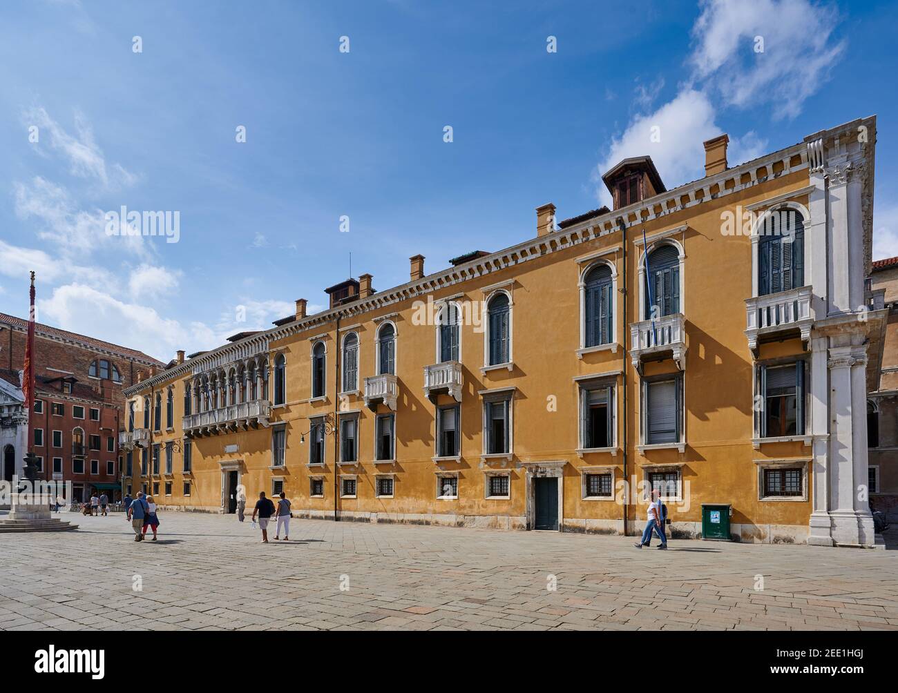 Palazzo Loredan in Campo Santo Stefano, Venedig, Venetien, Italien Stockfoto