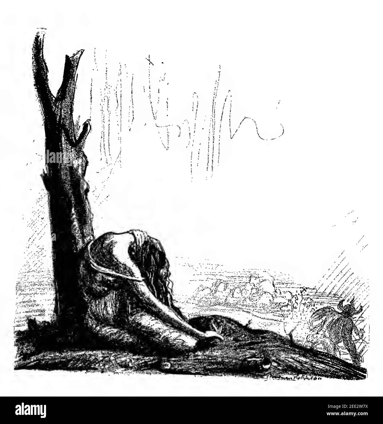 Vintage Boardman Robinson Cartoon über den Ersten Weltkrieg Stockfoto