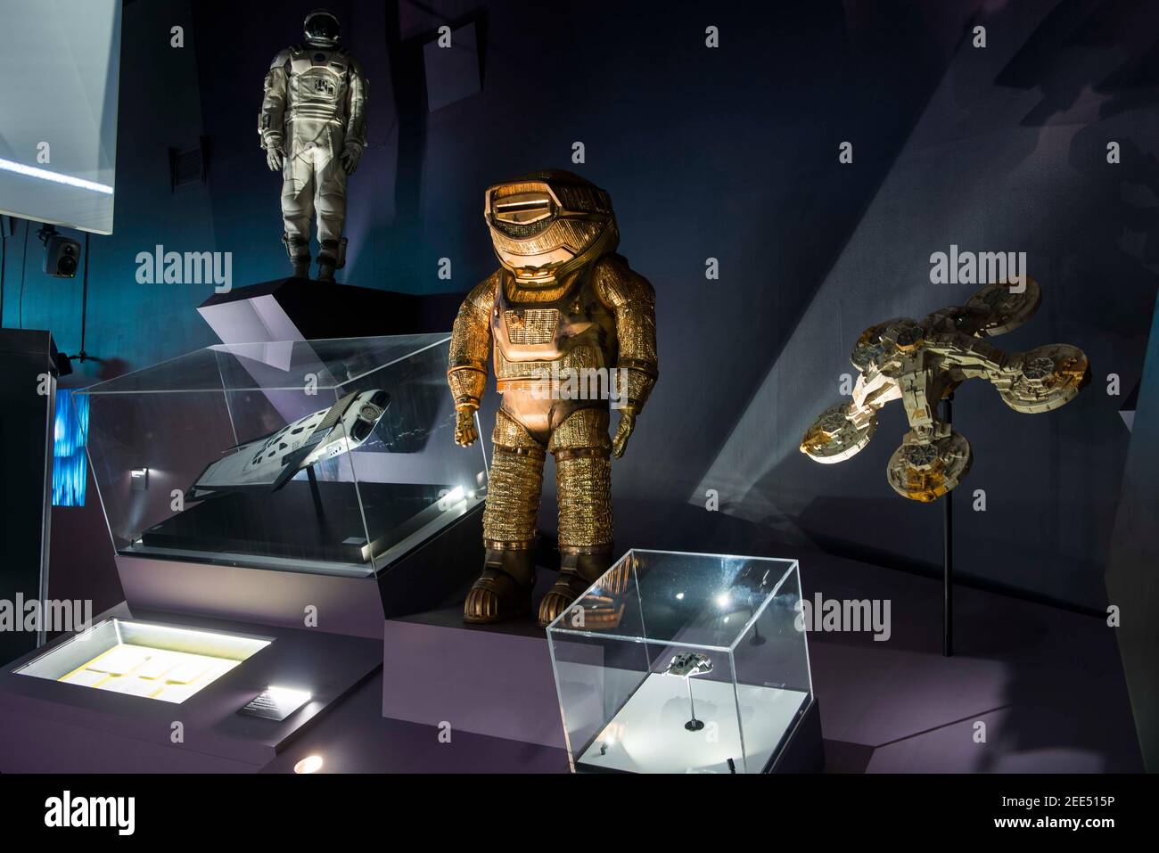 Blick in die Ausstellung Into the Unknown: A Journey Through Science Fiction, im Barbican, London. Bilddatum: Donnerstag, 1st. Juni 2017. Bildnachweis sollte lauten: © DavidJensen/EMPICS Entertainment Stockfoto