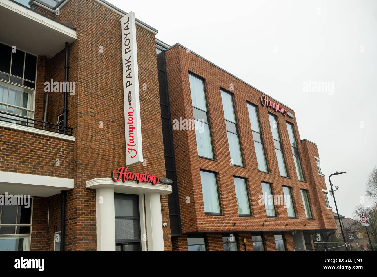 London - Park Royal Hotel / Hampton by Hilton. WESTERN Avenue West London Stockfoto