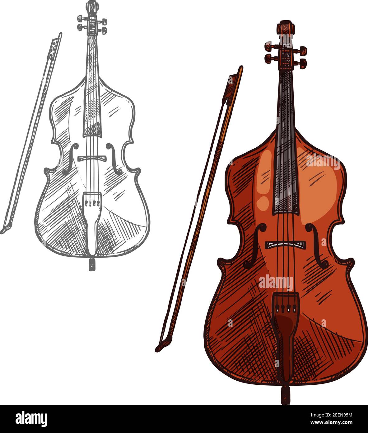 Geige Bratsche Cello Bass Stockfotos und bilder Kaufen Alamy