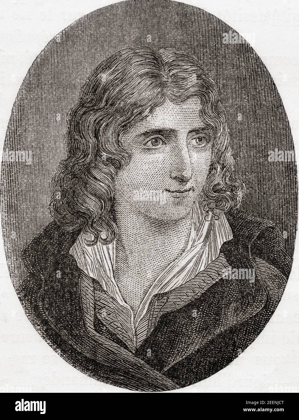 Jean-Marie Claude Alexandre Goujon, 1766-1795. Politiker der Französischen Revolution. Aus Histoire de la Revolution Francaise Stockfoto