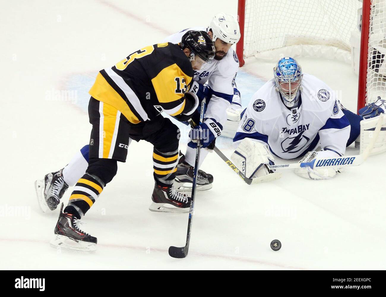 26. Mai 2016; Pittsburgh, PA, USA; Tampa Bay Lightning ...