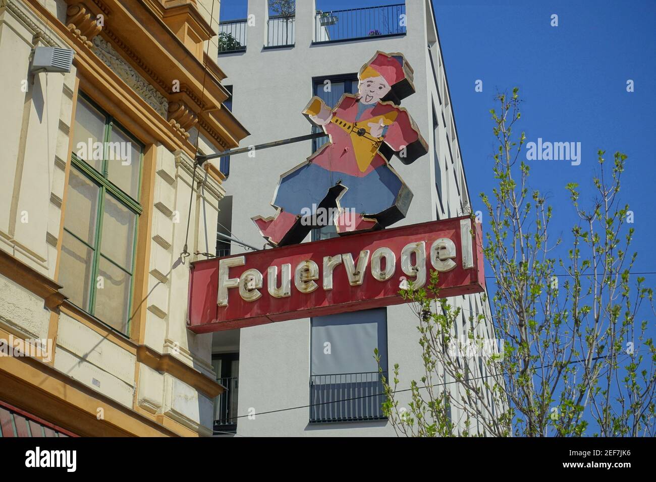 Wien, Restaurant Feuervogel Stockfoto Wien, Restaurant Feuervogel Stockfoto