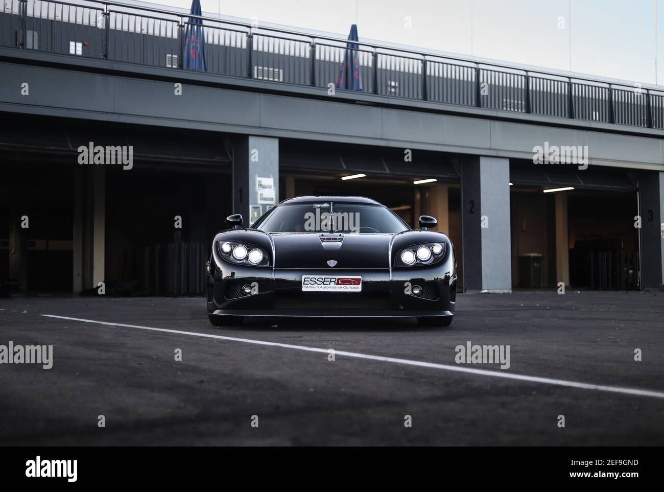 Ein Koenigsegg ccx am Zandvoort Circuit Stockfoto