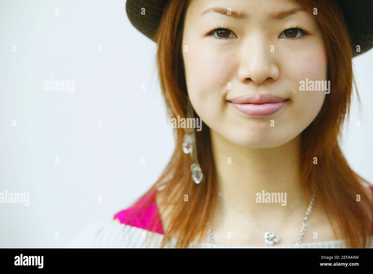 Porträt einer reifen Frau Stockfoto