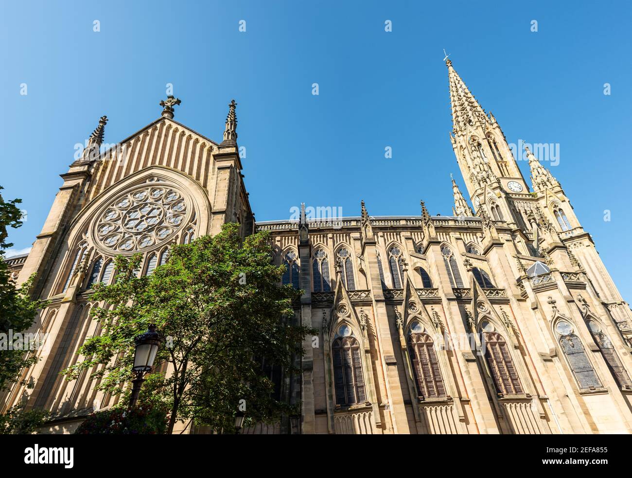 Kathedrale des Guten Hirten in San Sebastian, Spanien Stockfoto