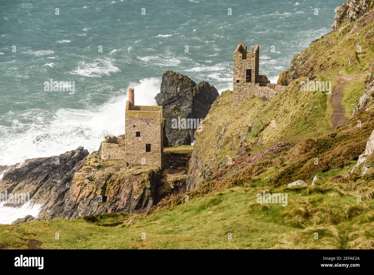 Botallack Mine, Cornwall Stockfoto