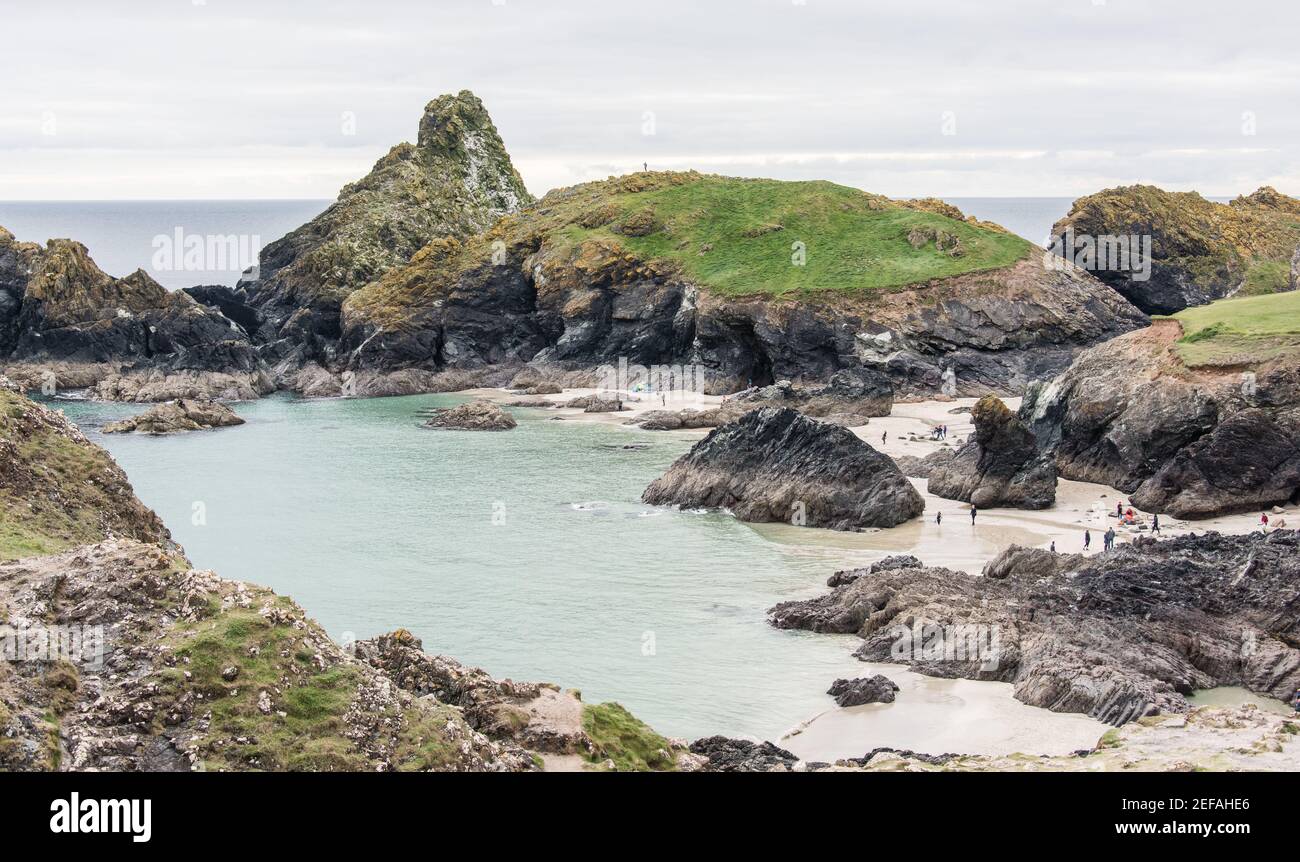 Kynance Cove, Cornwall Stockfoto