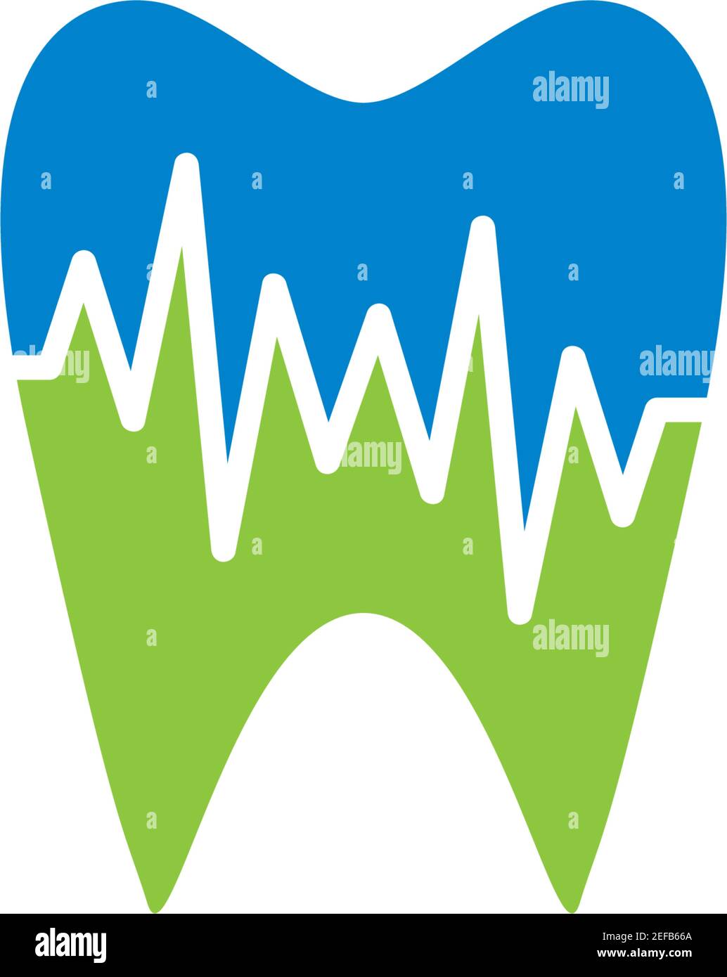 Dental Logo Vorlage Vektor Illustration Icon Design Stock Vektor