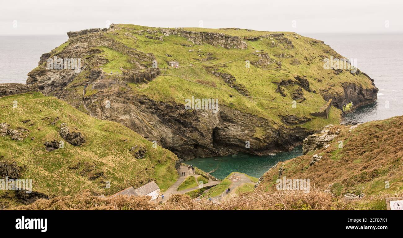 Tintagel, Cornwall Stockfoto