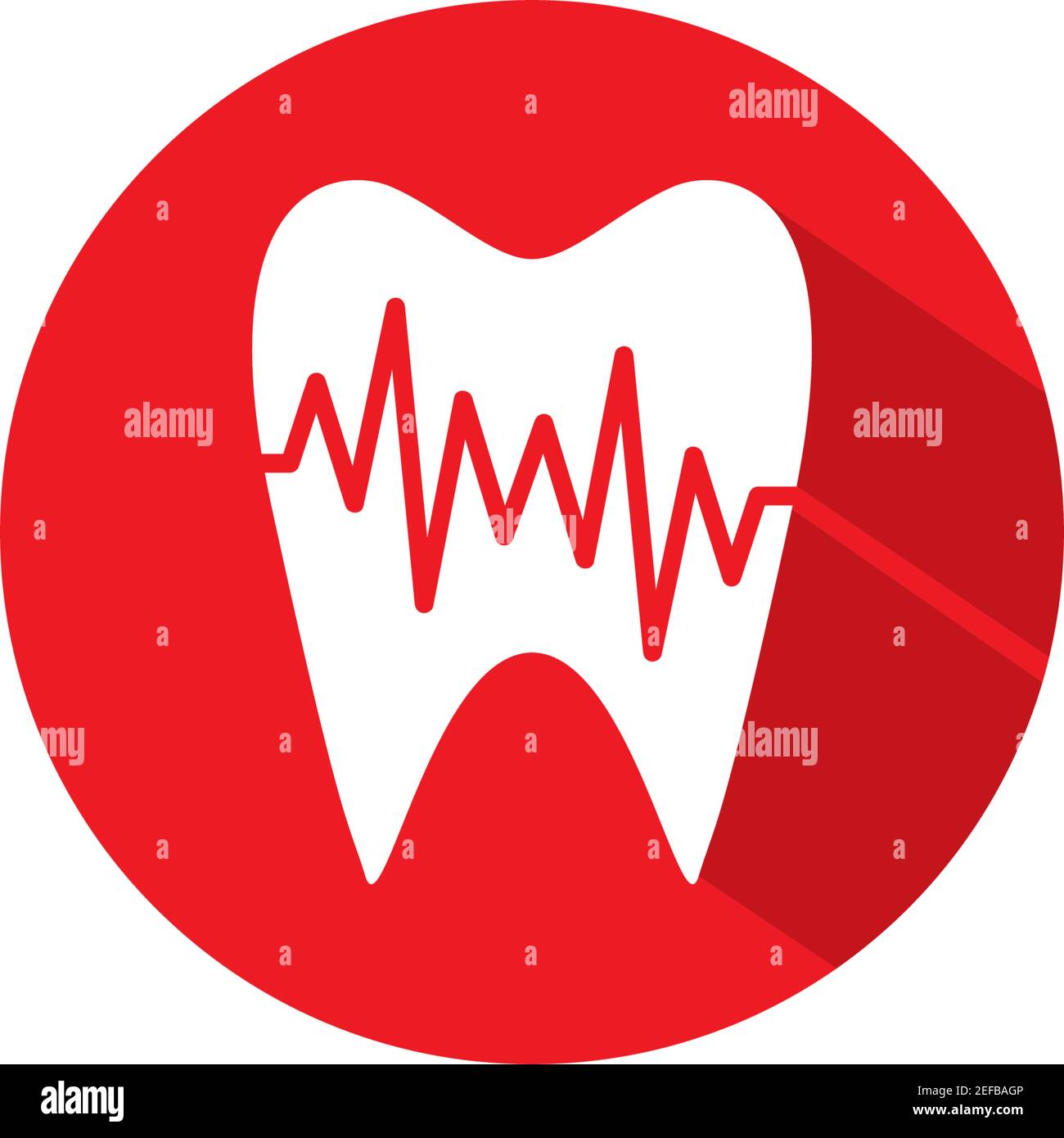 Dental Logo Vorlage Vektor Illustration Icon Design Stock Vektor