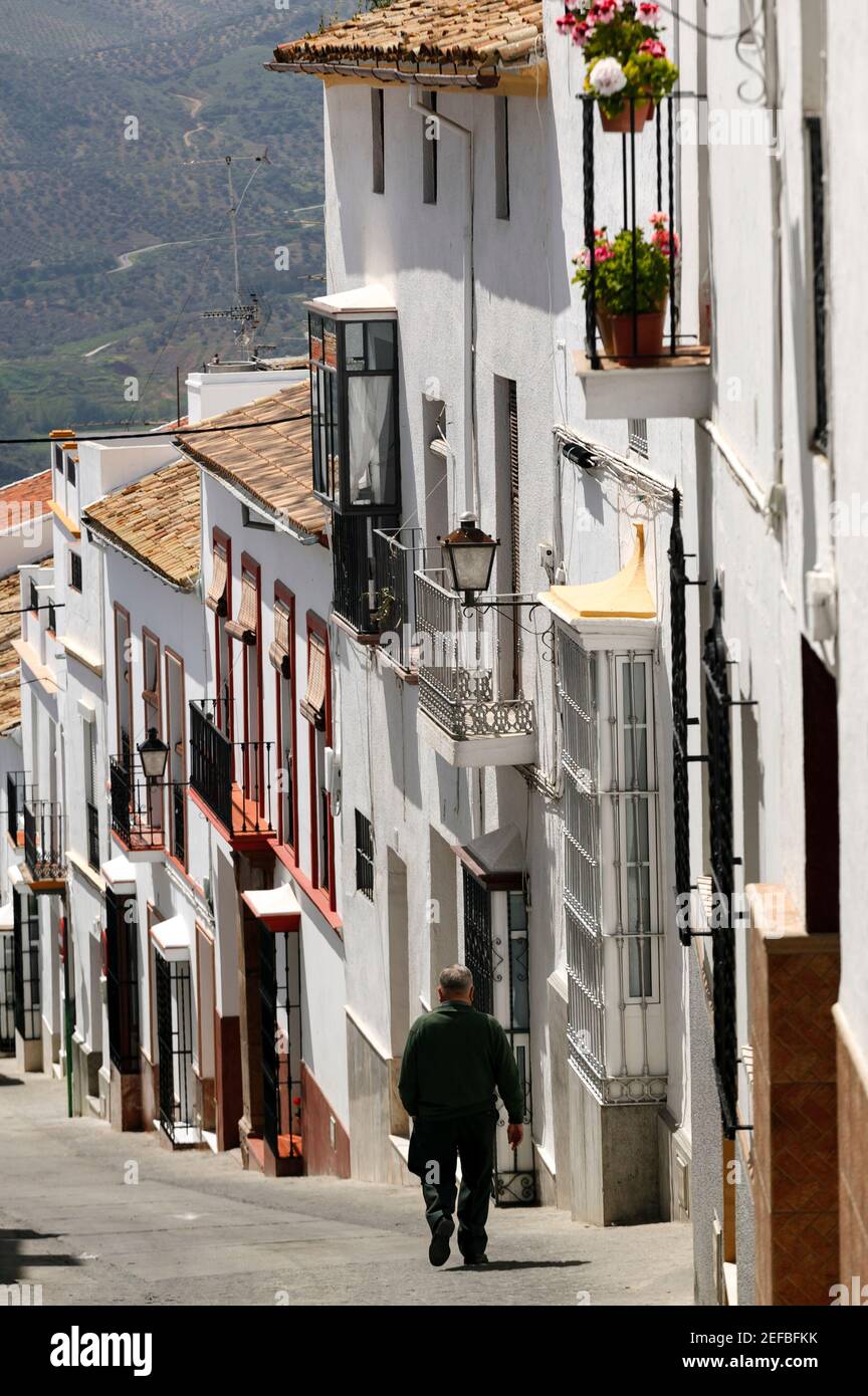 Olvera Cadiz Provinz Andalusien Andalusien Spanien Stockfoto