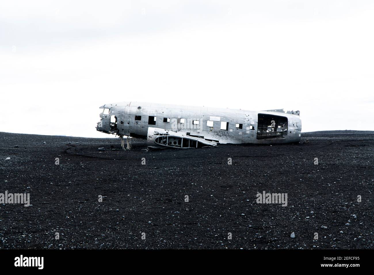 Abgesturztes Flugzeug Am Strand Insel Verloren Saison 1 2004 Stockfotografie Alamy
